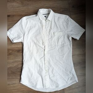 White short sleeve Button Down Topman shirt